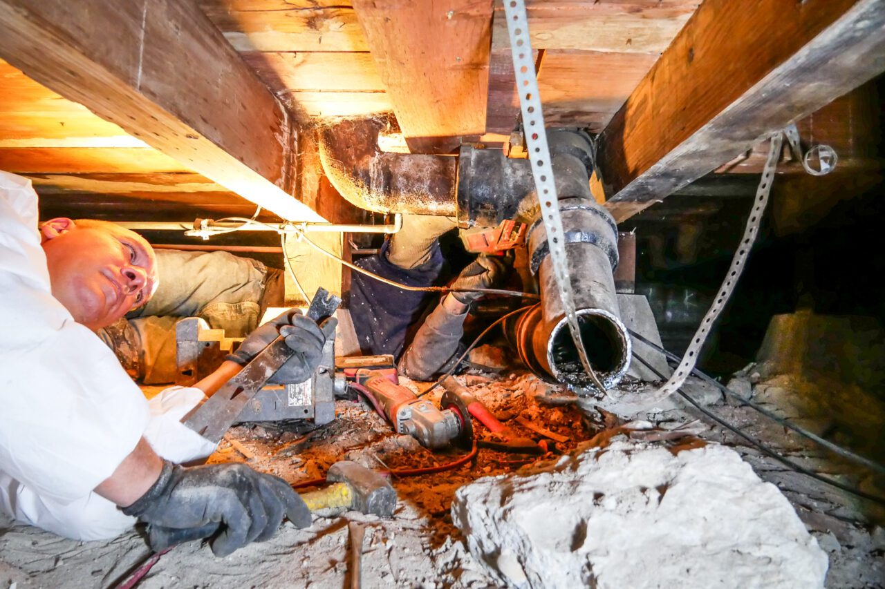 Home with Crawl Space